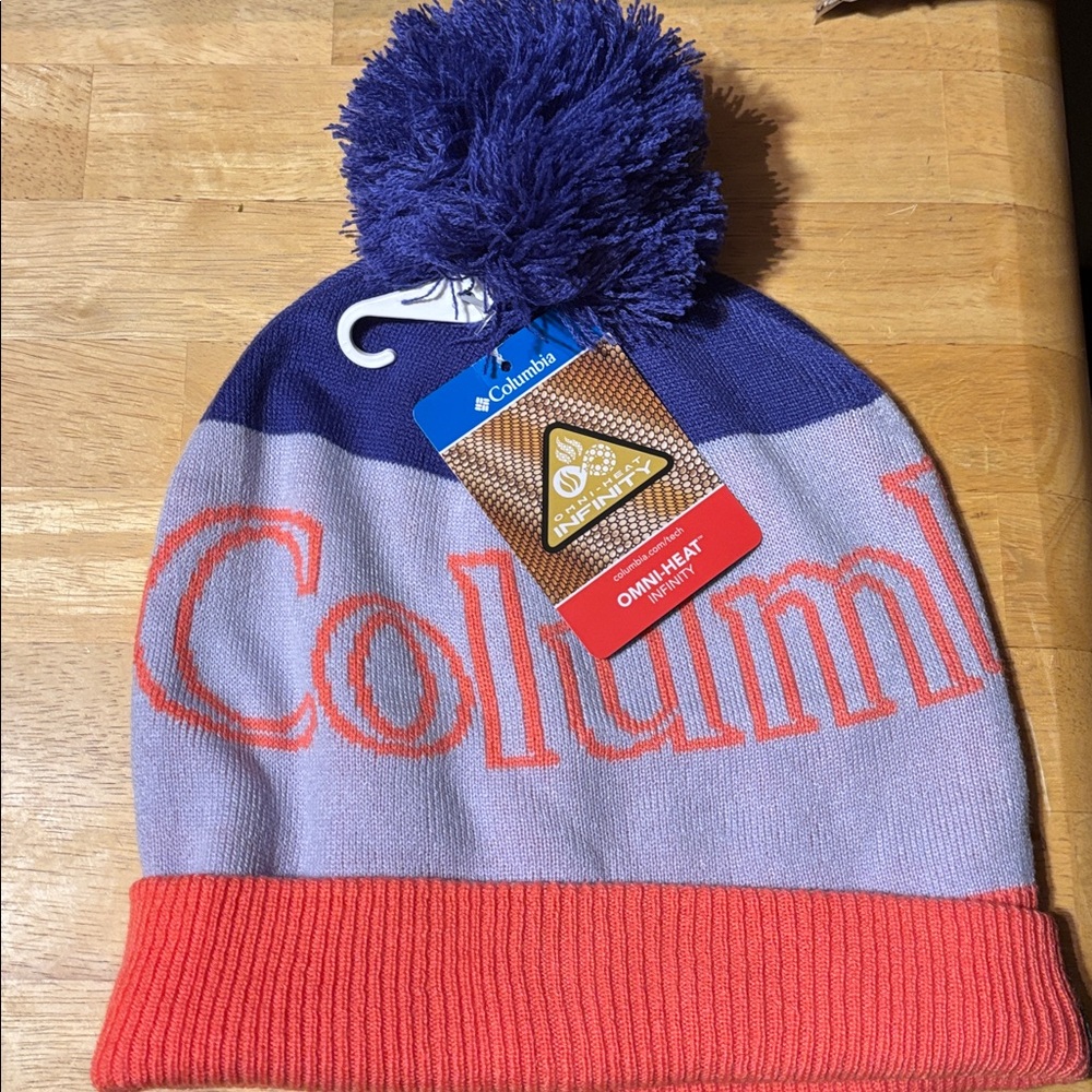 Columbia Beanie Pom-Pom